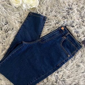 Forever 21 high waisted dark denim